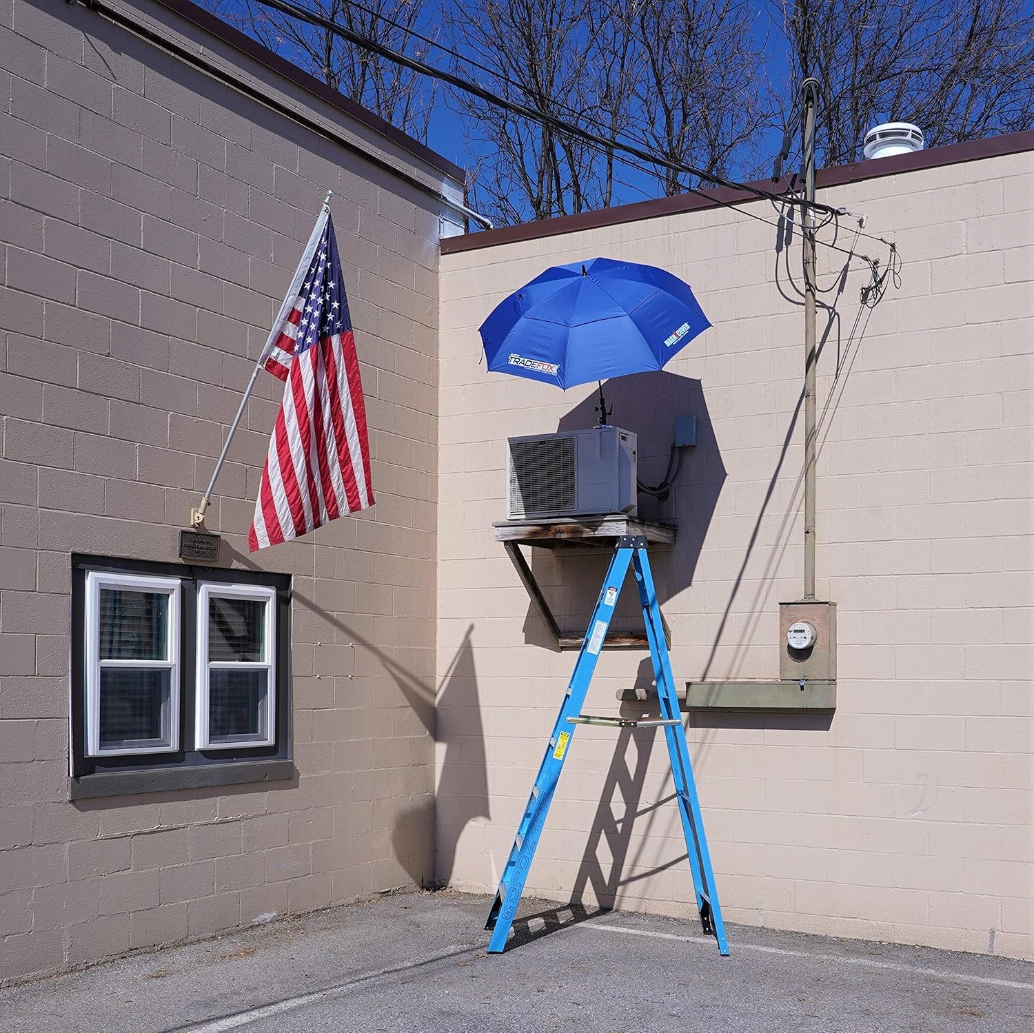 Supco TradeFox 60 Umbrella with Base Kit MUKIT Stay Cool and