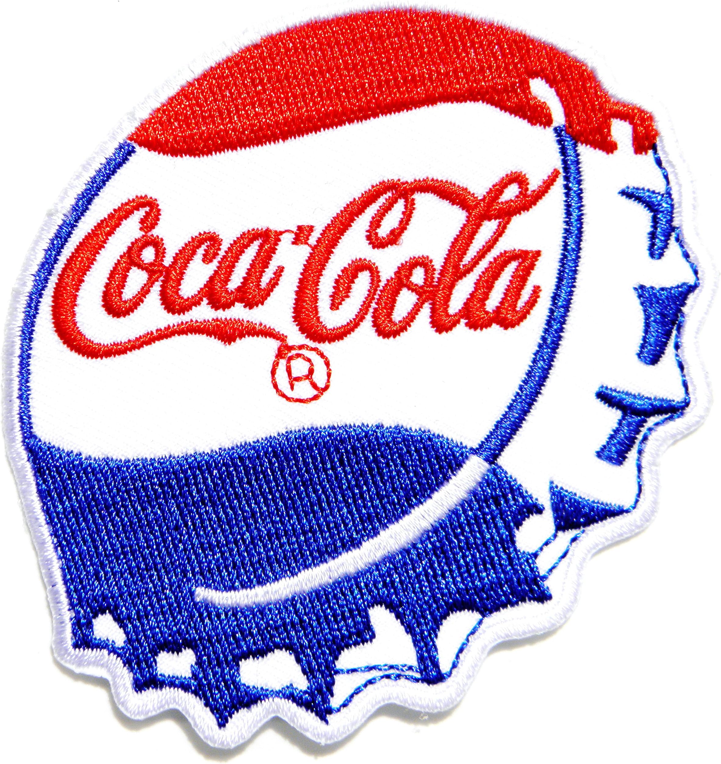 Coca Cola Coke Soft Drink Logo Symbol Jacket T-shirt Patch Sew Iron on Embroidered Sign Badge Costume Clothing