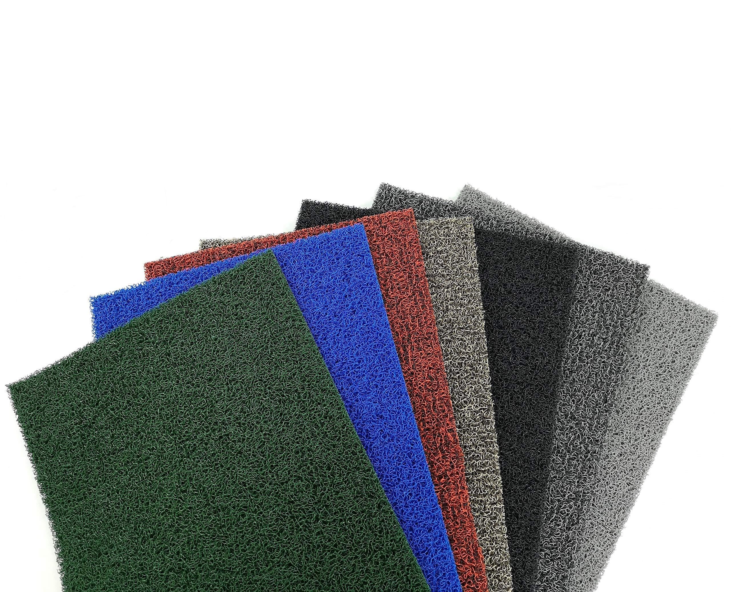 Nicoman Door Mat｜Easy-Clean & Dirt-Trapper Barrier Doormat｜Non-Shedding & Jet-Washable Outdoor Spaghetti Doormats｜A Practical Alternative To Coir Door Mats (60x40cm,Green)