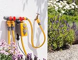 Hozelock Multi-Tap Connector 4-Way Watering 2150R0000 With Fittings view 2
