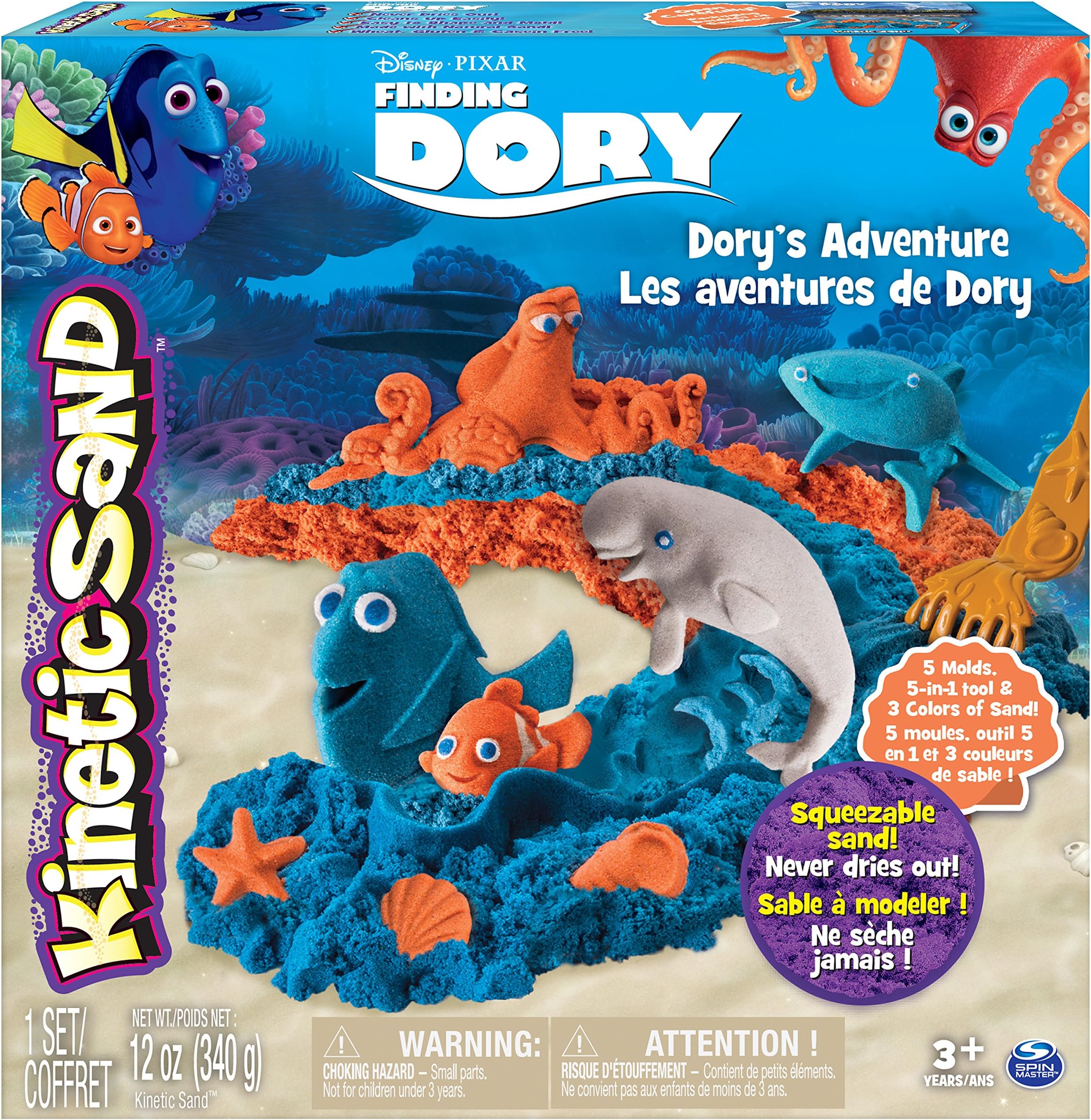 Kinetic Sand 6027415 Finding Dory Playset