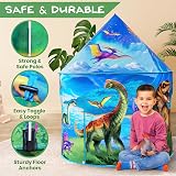 W&O Dino Paradise Play Tent with Roar Button LED Lights Dinosaurs view 6
