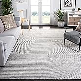 SAFAVIEH South Hampton Collection 8' x 10' Grey SHA301F Handmade Abstract Wool Area Rug