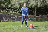 Flymo Turbo Lite 250 Electric Hover Lawn Mower 1400 W 25 cm Cutting view 4