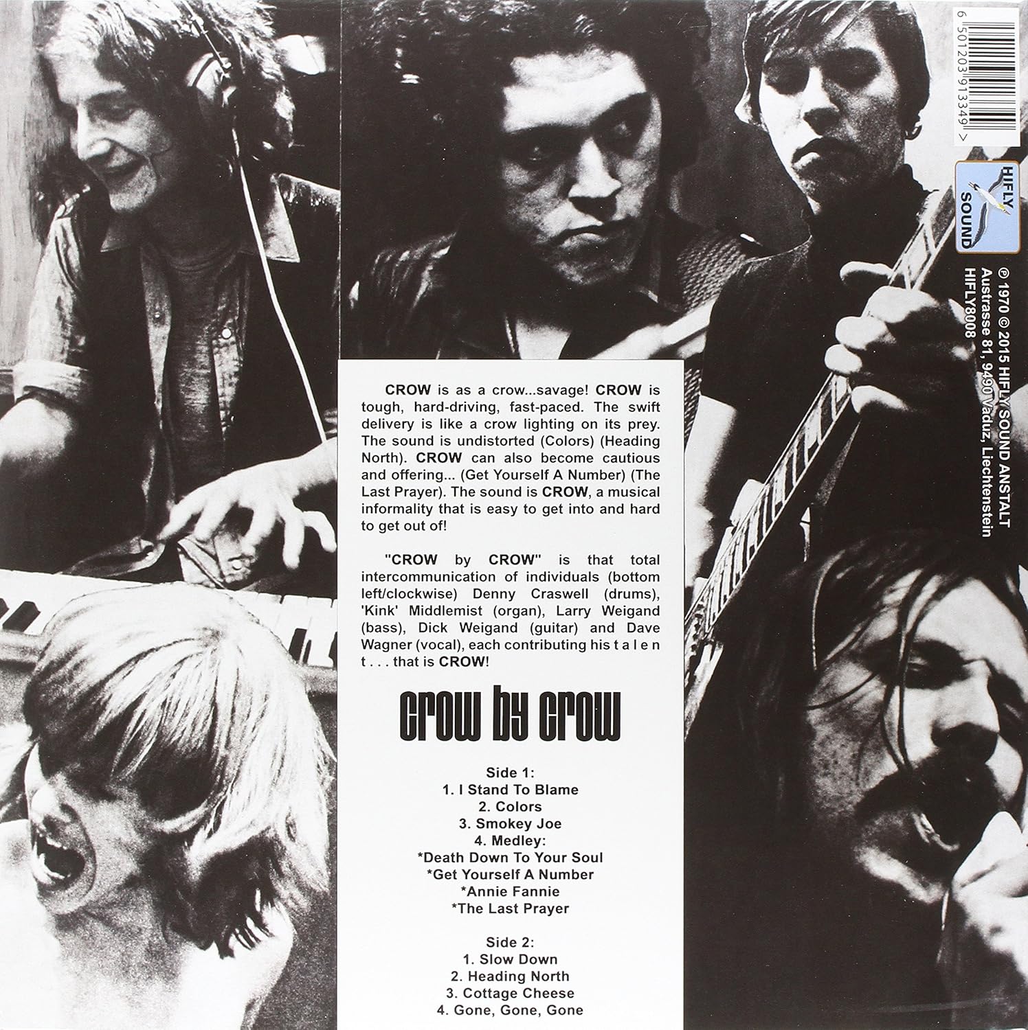 Crow Crow By Crow Lp Amazon Com Music