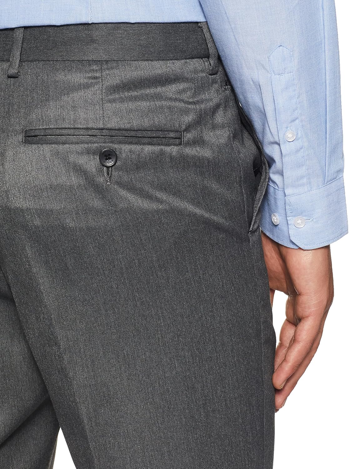 arrow men's pleat-front formal trousers