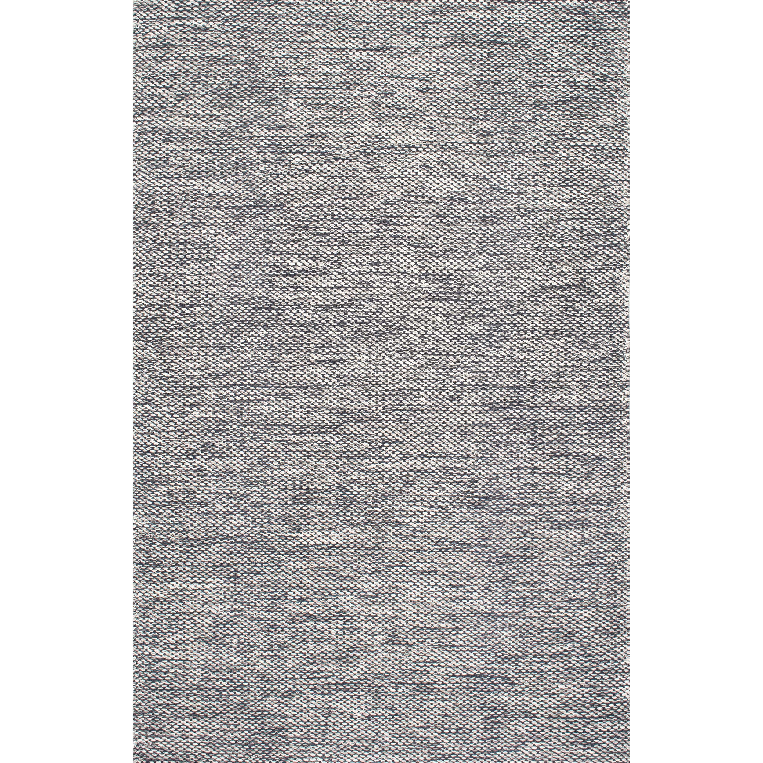 nuLOOM Hand Woven Area Rug, 7' 6" x 9' 6", Grey