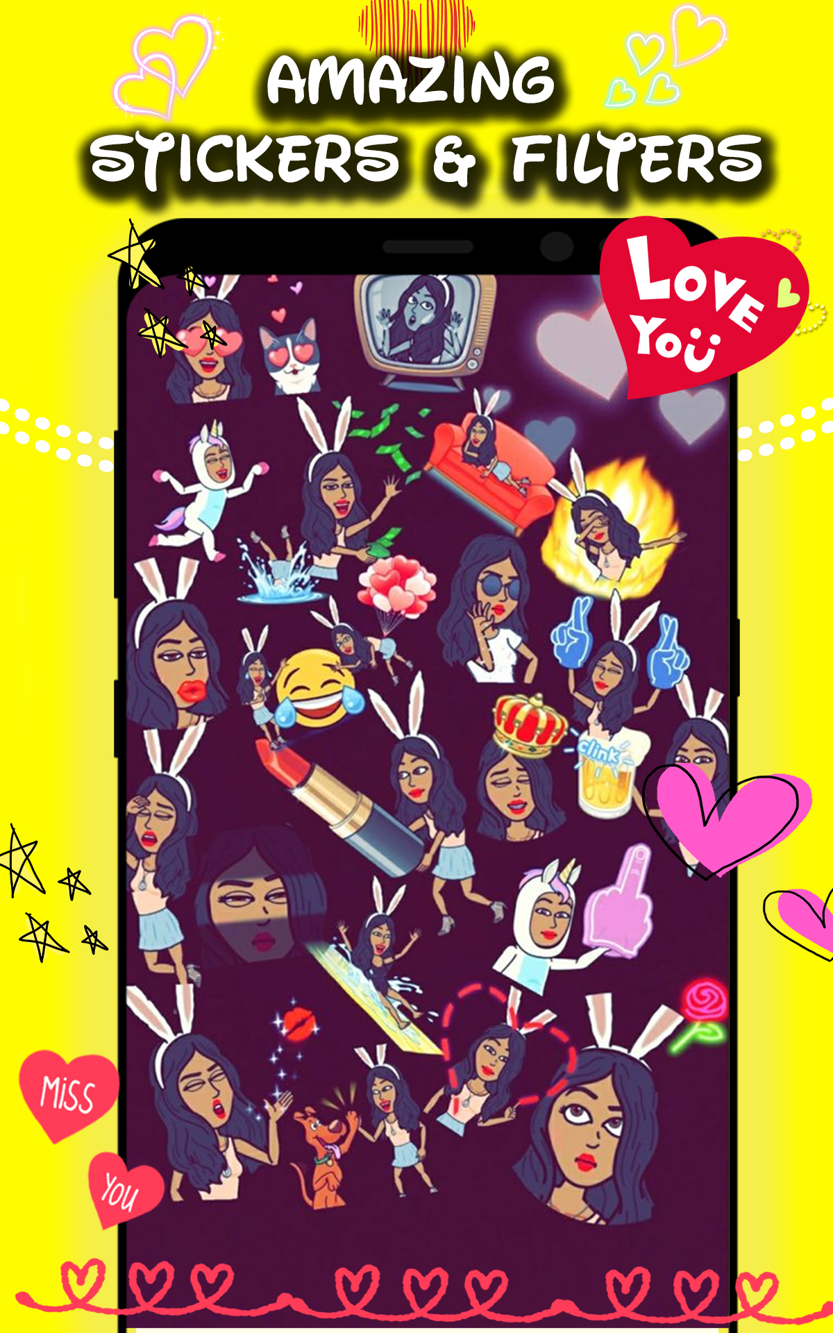 beauty Sweet Camera - Photo Editor Filter Sticker & Selfie Camera Effect