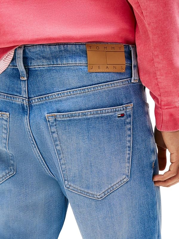 Herren Jeans Hose Austin Slim Tapered Fit, Blau (Denim Medium), 30W/34L