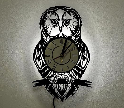 nursery clock night light