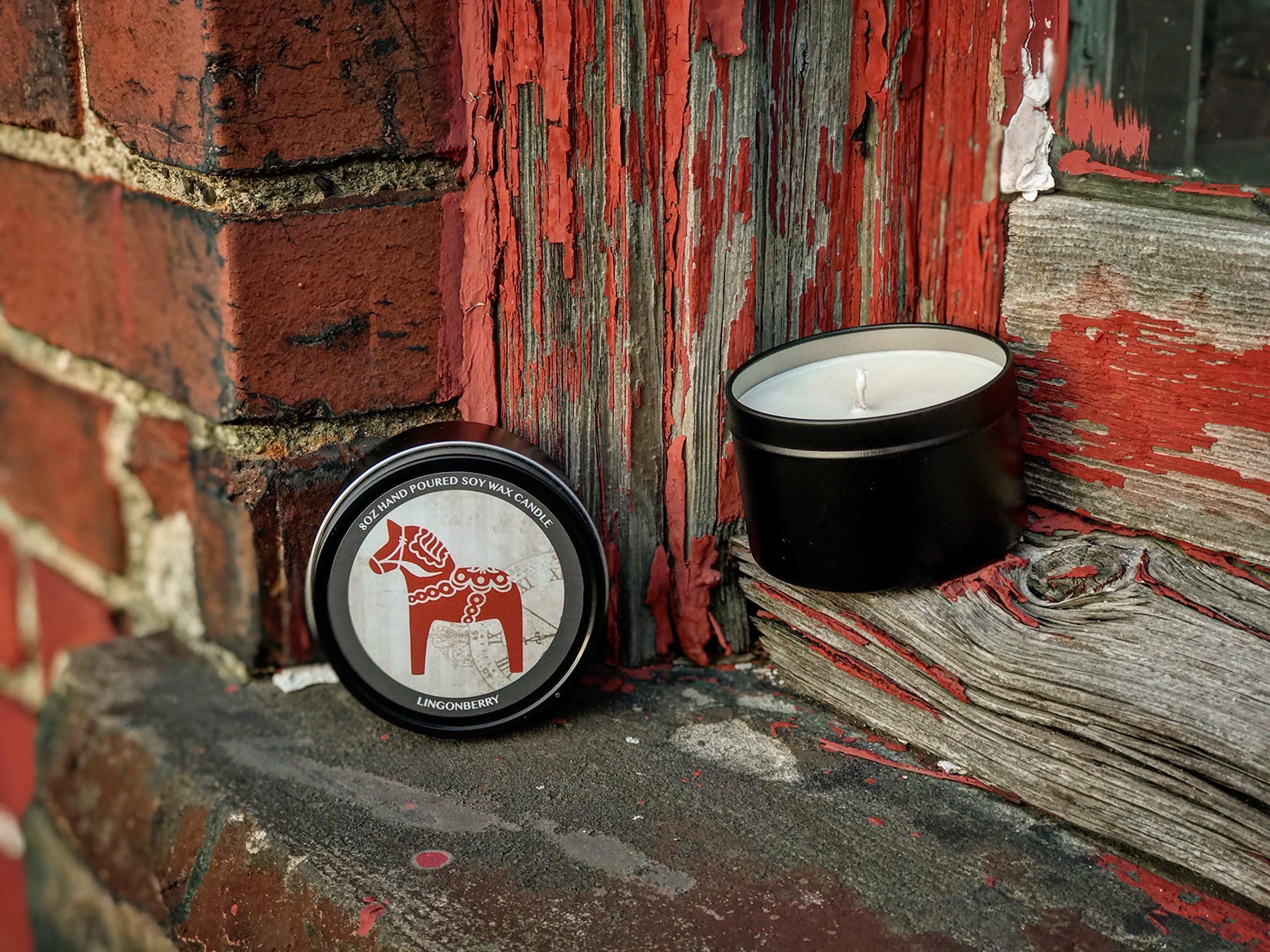 Lingonberry 8oz Soy Candle