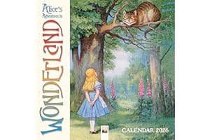 Alice's Adventures in Wonderland Wall Calendar 2026 (Art Calendar)