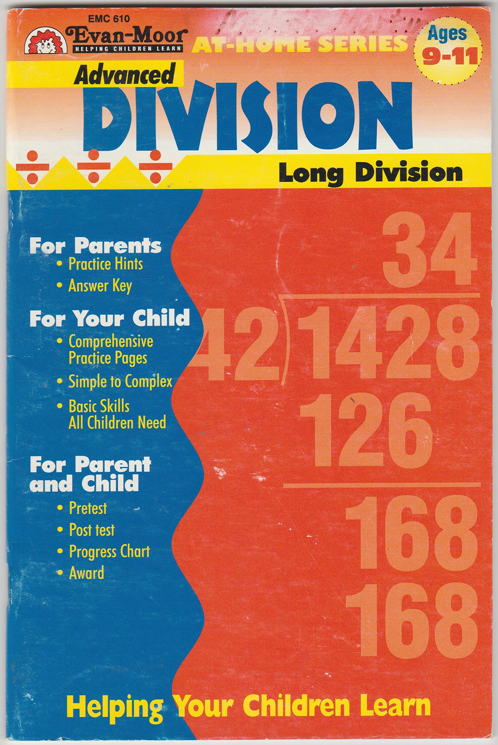 Advanced Division: Long Division: Deweese, Bob: 9781557993175: Amazon.com: Books