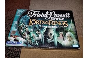 Hasbro Trivial Pursuit Dvd Game The Lord Of The Rings Edition