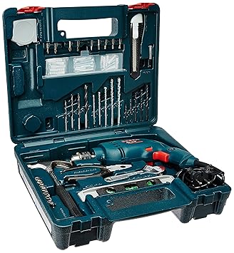 Bosch GSB 500W 10 RE Professional Tool Kit (Blue, Pack of 100)