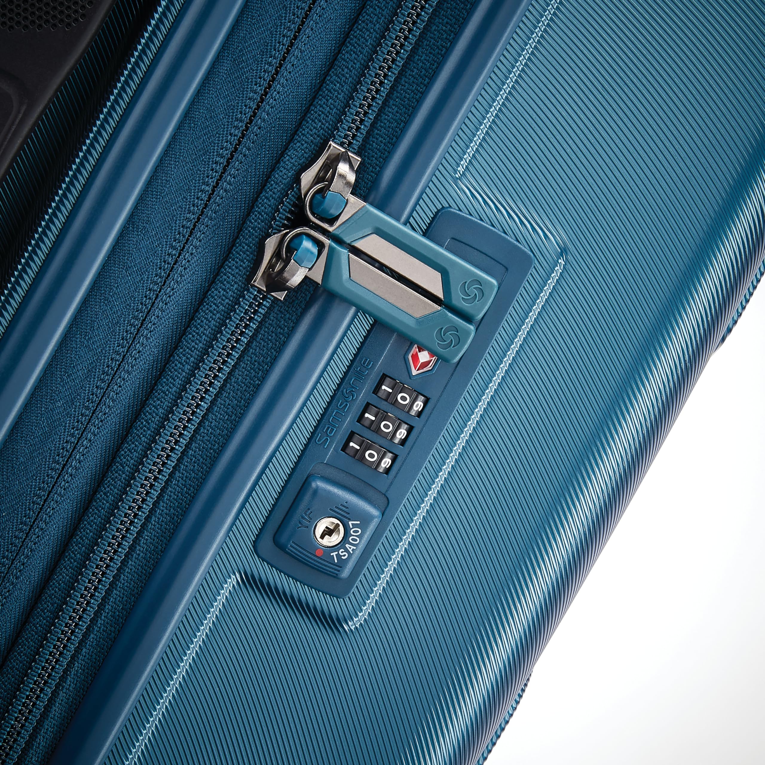 Samsonite Stryde 2 Hardside Expandable with Double Spinner Wheels, 2PC SET (22X14X9/LG), Deep Teal