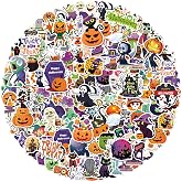 150 PCS Halloween Stickers for Kids Vinyl Stickers Bulk for Boys Girls | Waterproof Non-Repeating Halloween Stickers for Water Bottles Party Favors Gifts Non-Candy Treats Prizes Goodies