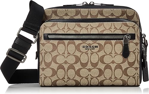 Amazon コーチ ショルダーバッグ シグネチャー 1 メンズ Qb Tan 並行輸入品 Coach コーチ ショルダーバッグ