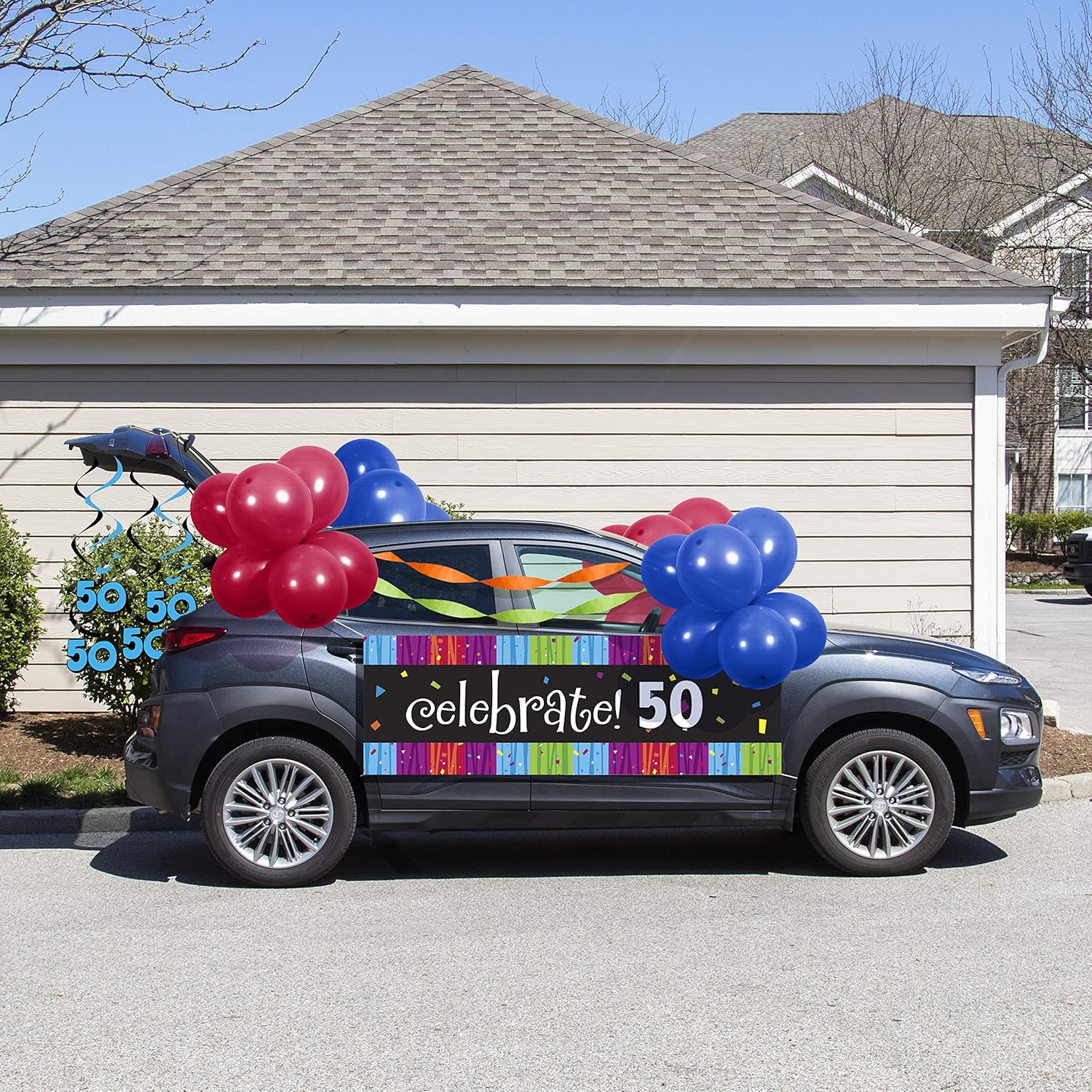 Amazon.com: 50th Birthday Parade Car 