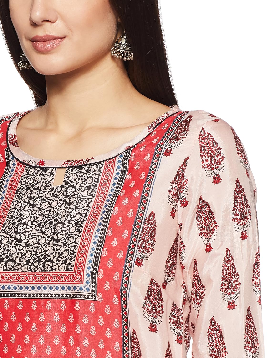 aurelia women's straight fit kurta