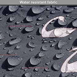 Ambesonne Swan Fabric by The Yard, Pinkish