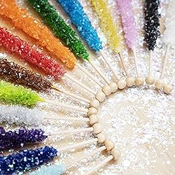 36 Extra Large Assorted Rock Candy Sticks: Espeez
