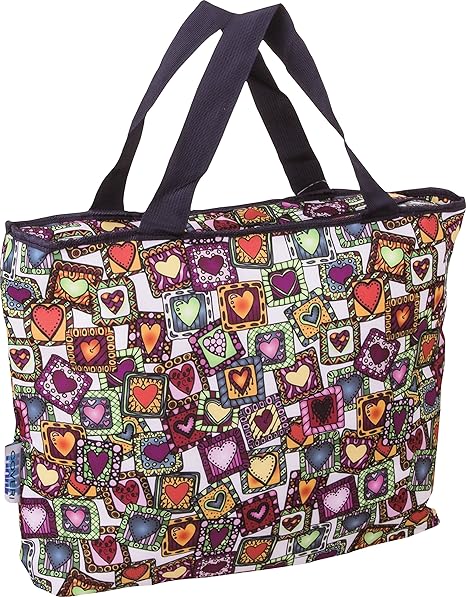 Bazoom Bolsa Nevera Térmica Corazones de Mujer, Ideal para ...
