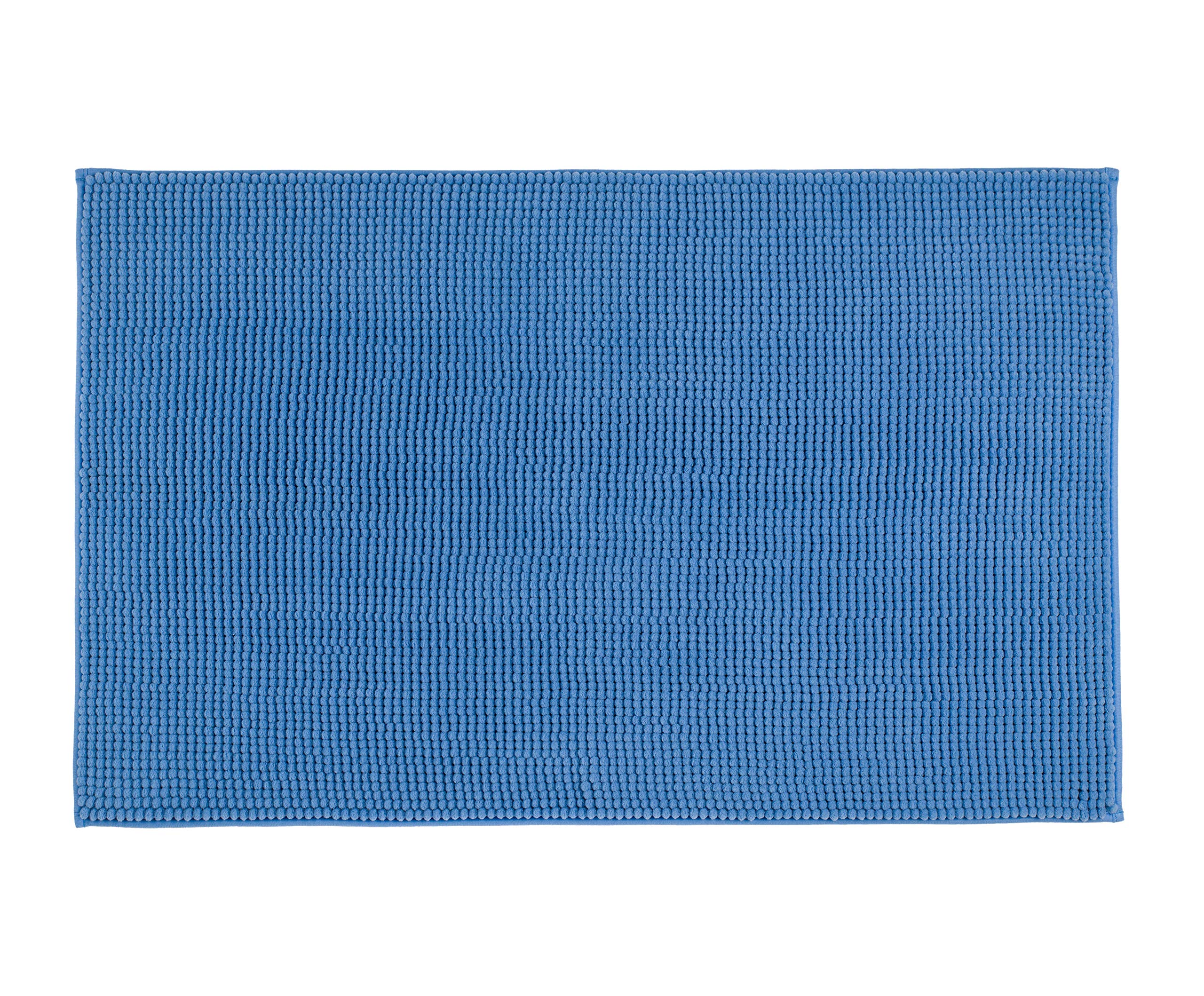 Gözze - Anti-Slip Bath Mat, Super Soft, 100% Microfibre, 50 x 70 cm - Fjord