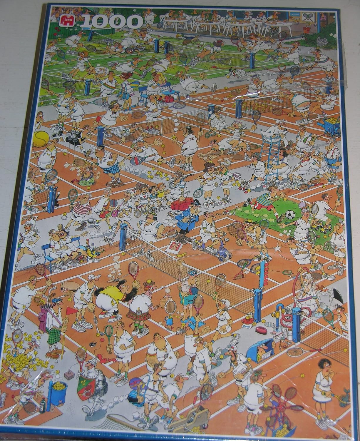 Jan Van Haasteren Tennis 1000 Jigsaw Puzzle Toys & Games