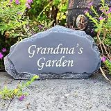 Personalized Memorial Stones Engraved Custom Messages for Garden Decor view 4