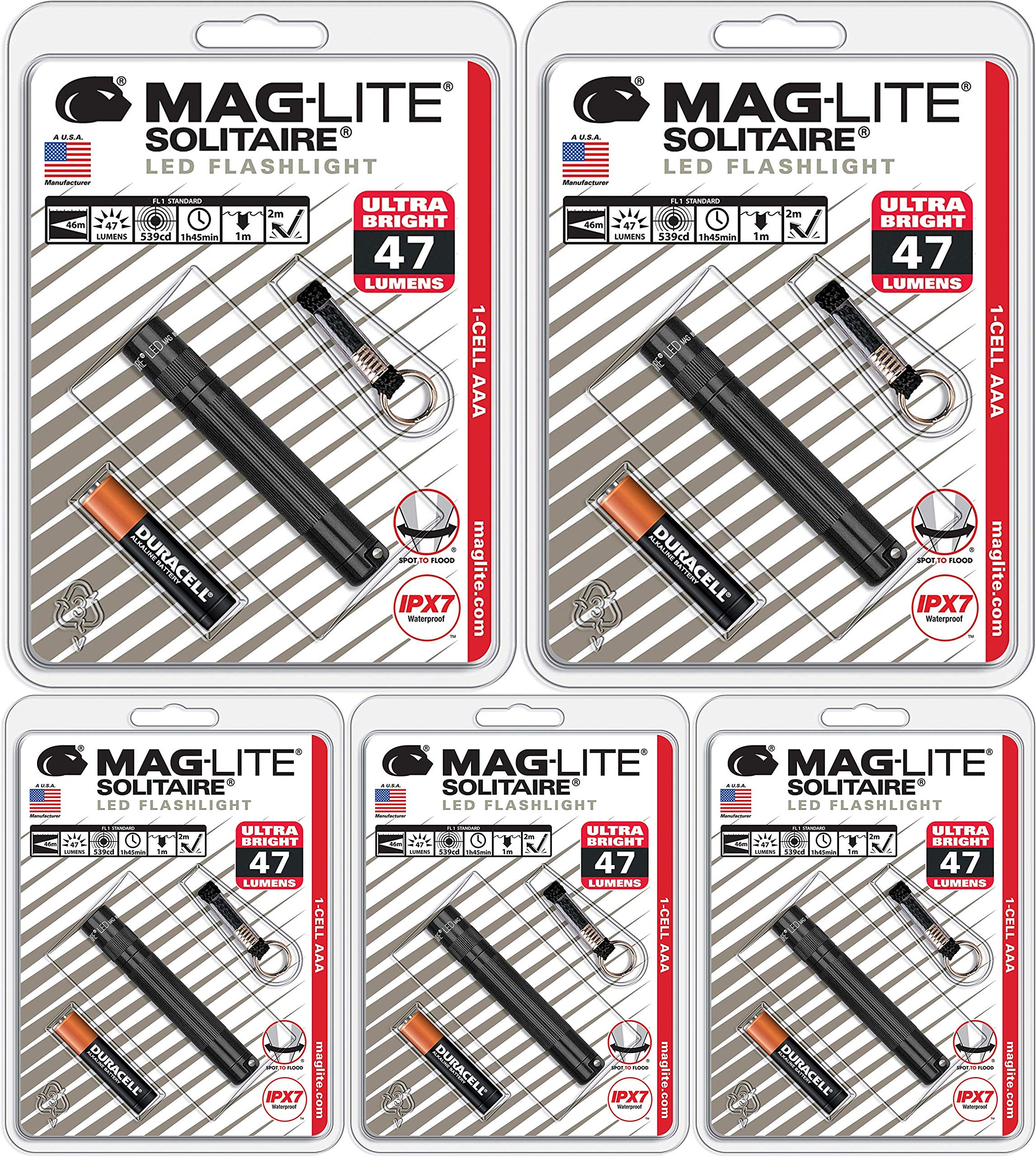 MAG LED SOLITAIRE BLK
