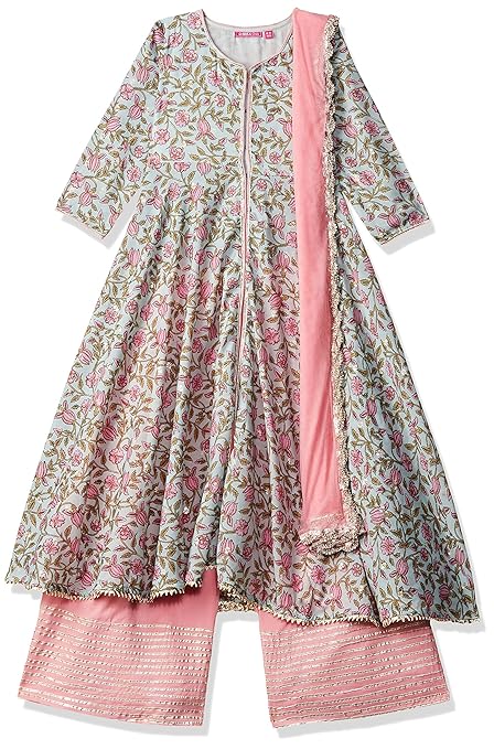 Girls' Regular Fit Salwar Suit Set