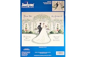 Janlynn Counted Cross Stitch Kit, From This Day Forward, multi-colored
