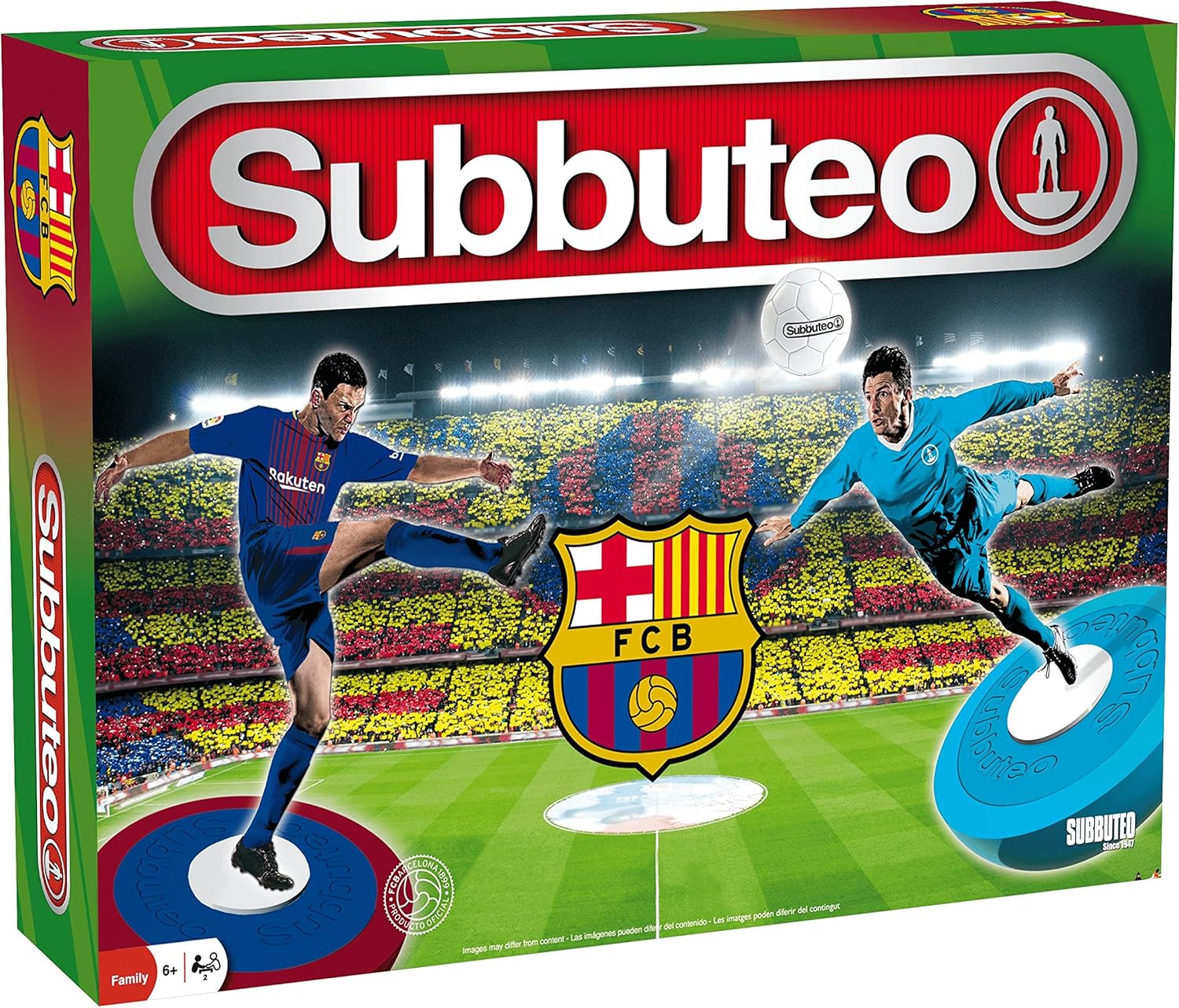 Subbuteo 63577, Juego FC Barcelona, Edición 4 (2017/18): Amazon.es ...