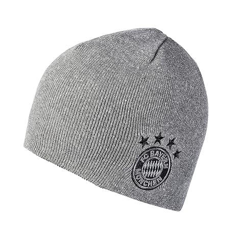 Bayern München Wendemütze - grau/schwarz - eine Größe