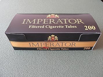 Cartel Filterhülsen Imperator Black 1000 Stück - 5 x 200 Hülsen Zigarettenhülsen Cigarette Tubes
