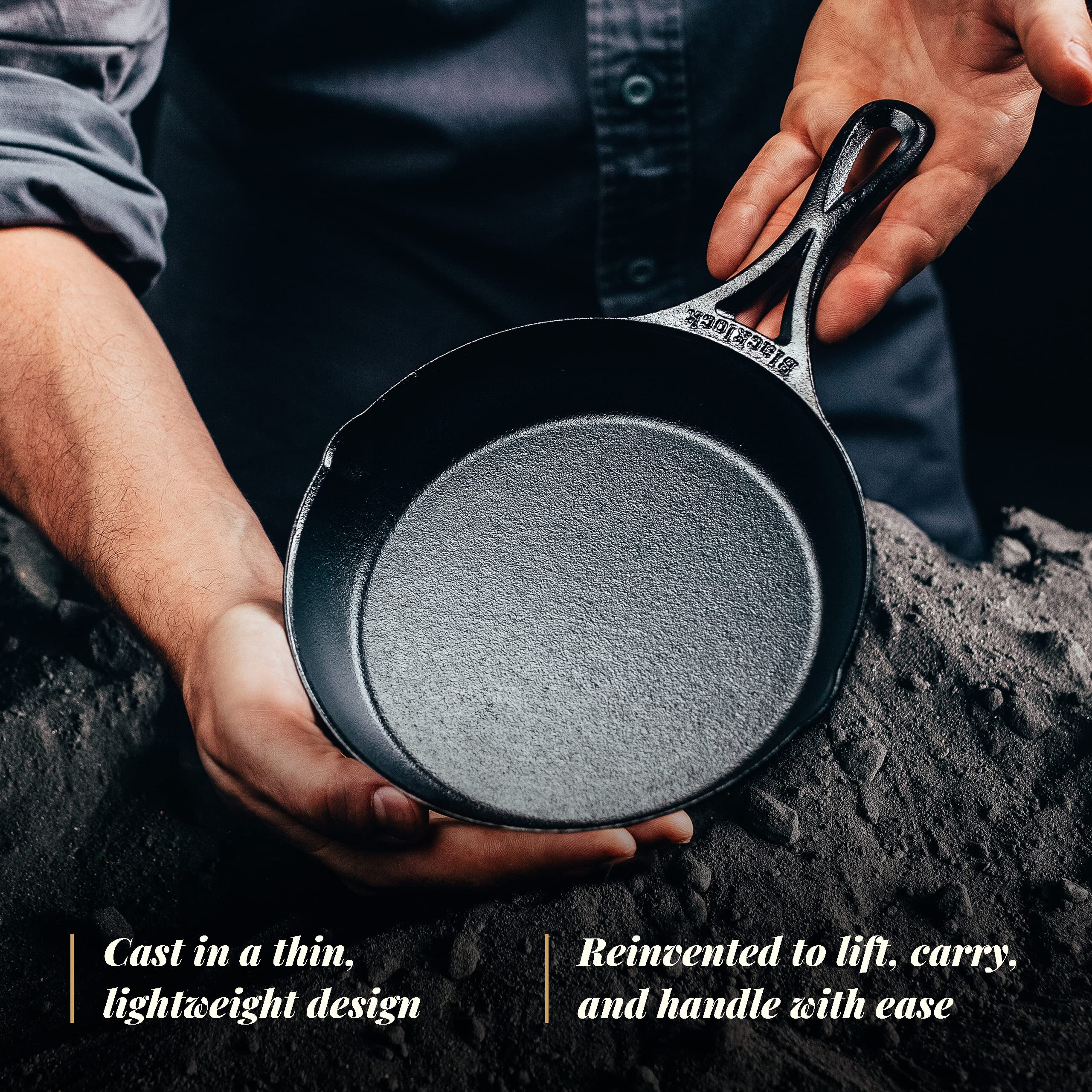 Lodge Blacklock Triple Seasoned Cast Iron Skillet