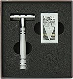 Feather All Stainless Steel Double-Edge Razor, Model AS-D2