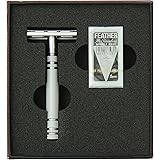 Feather Stainless Steel Double Edge Razor AS D2