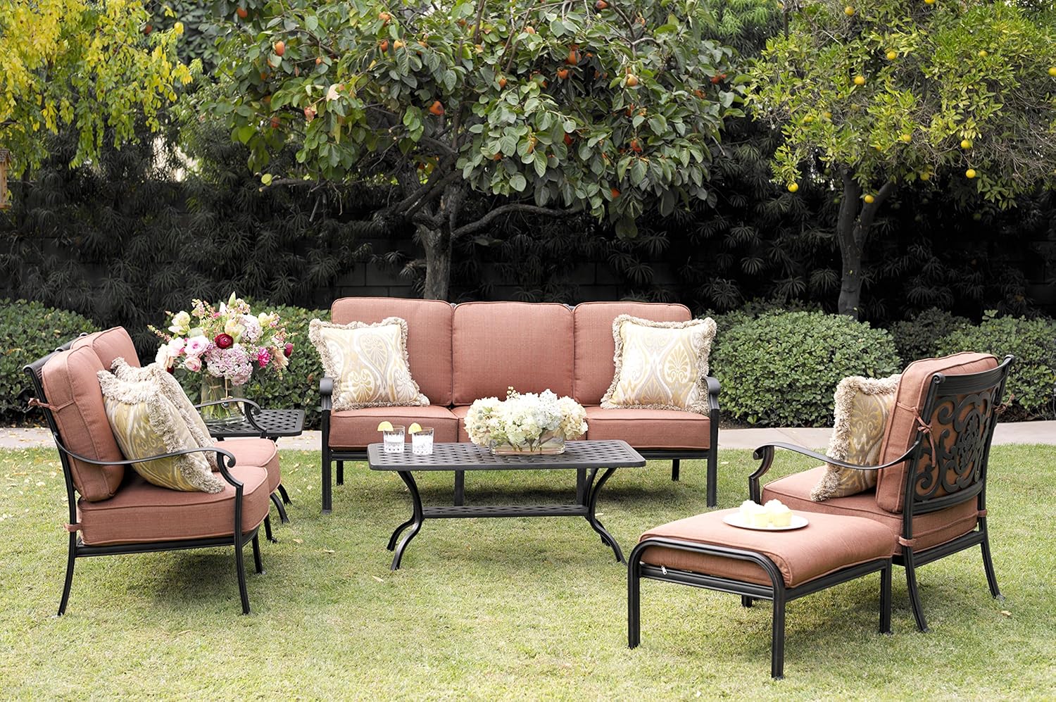 Best Cast Aluminum Square End Table