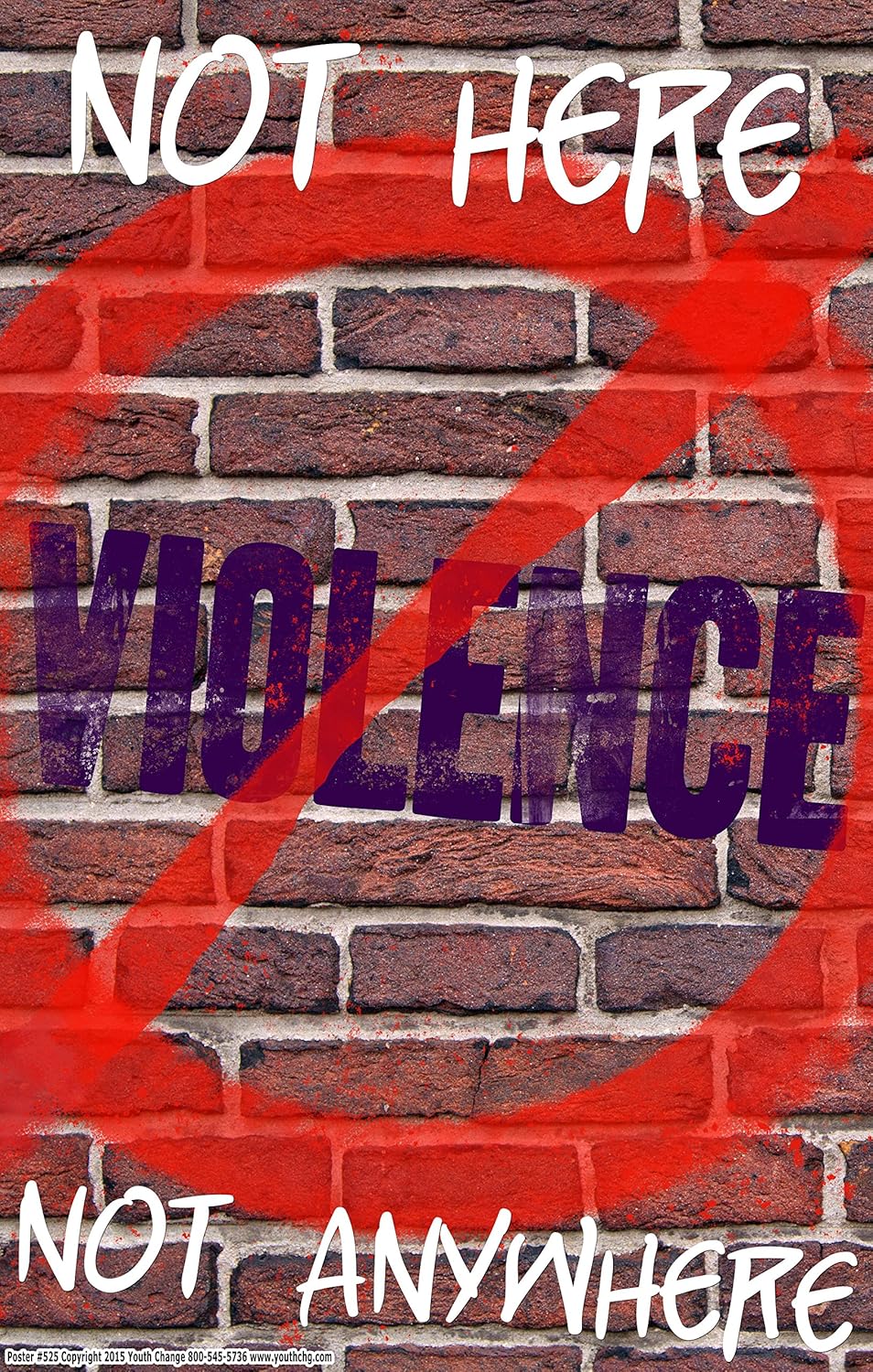 Amazon Com Youth Change Stop Violence For Schools Classrooms Campus Posters Poster 525 Office Products