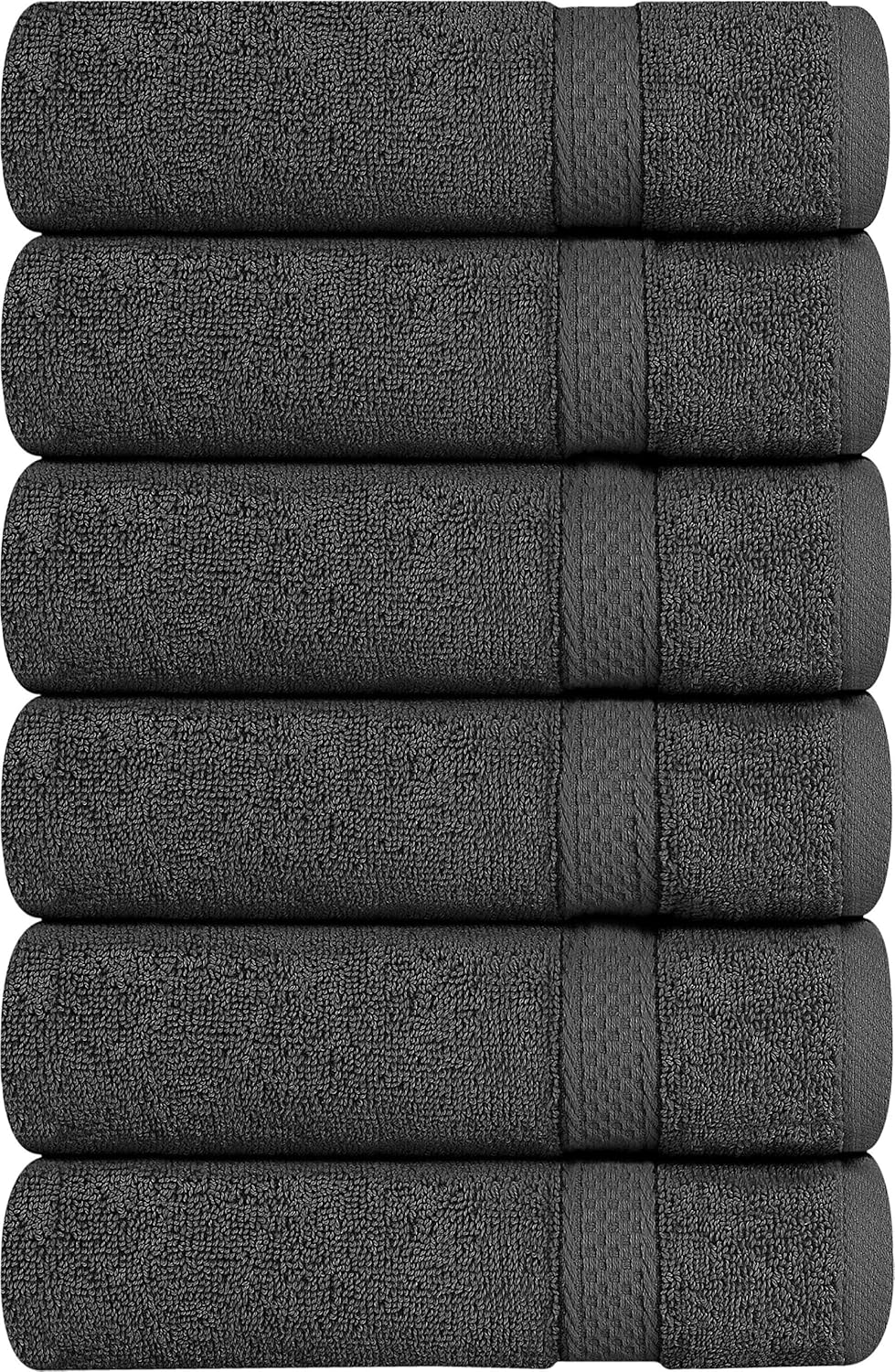 Utopia Towels Premium Grey Hand Towels - 100% Combed Ring Spun Cotton, Ultra Soft and Highly Absorbent, 700 GSM Exrta Large Thick Hand Towels 16 x 28 inches, Hotel & Spa Quality Hand Towels (6-Pack): Home & Kitchen
