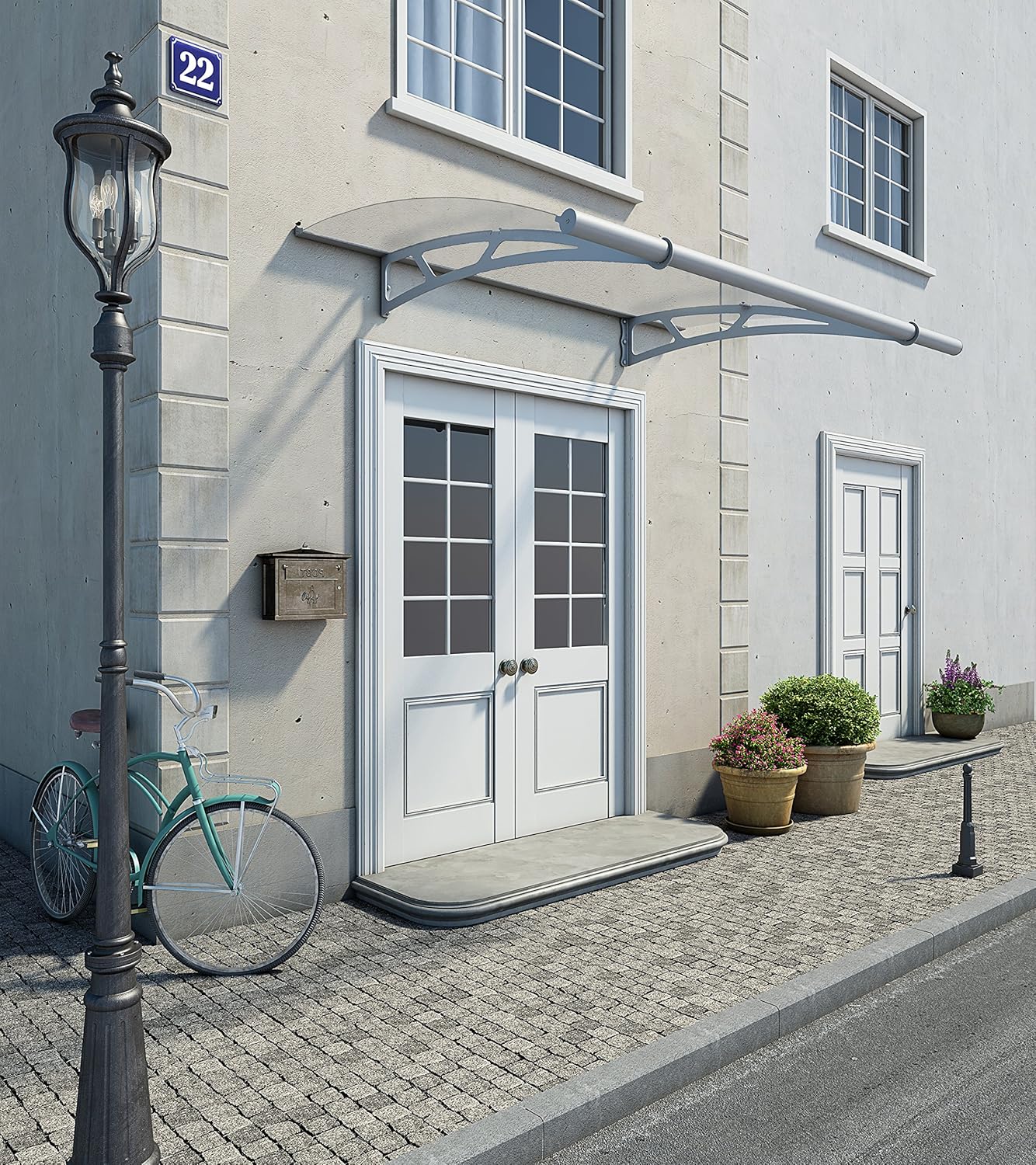 Amazoncom Palram Aquila 2050XL Awning 7 X 5 Ft Frost