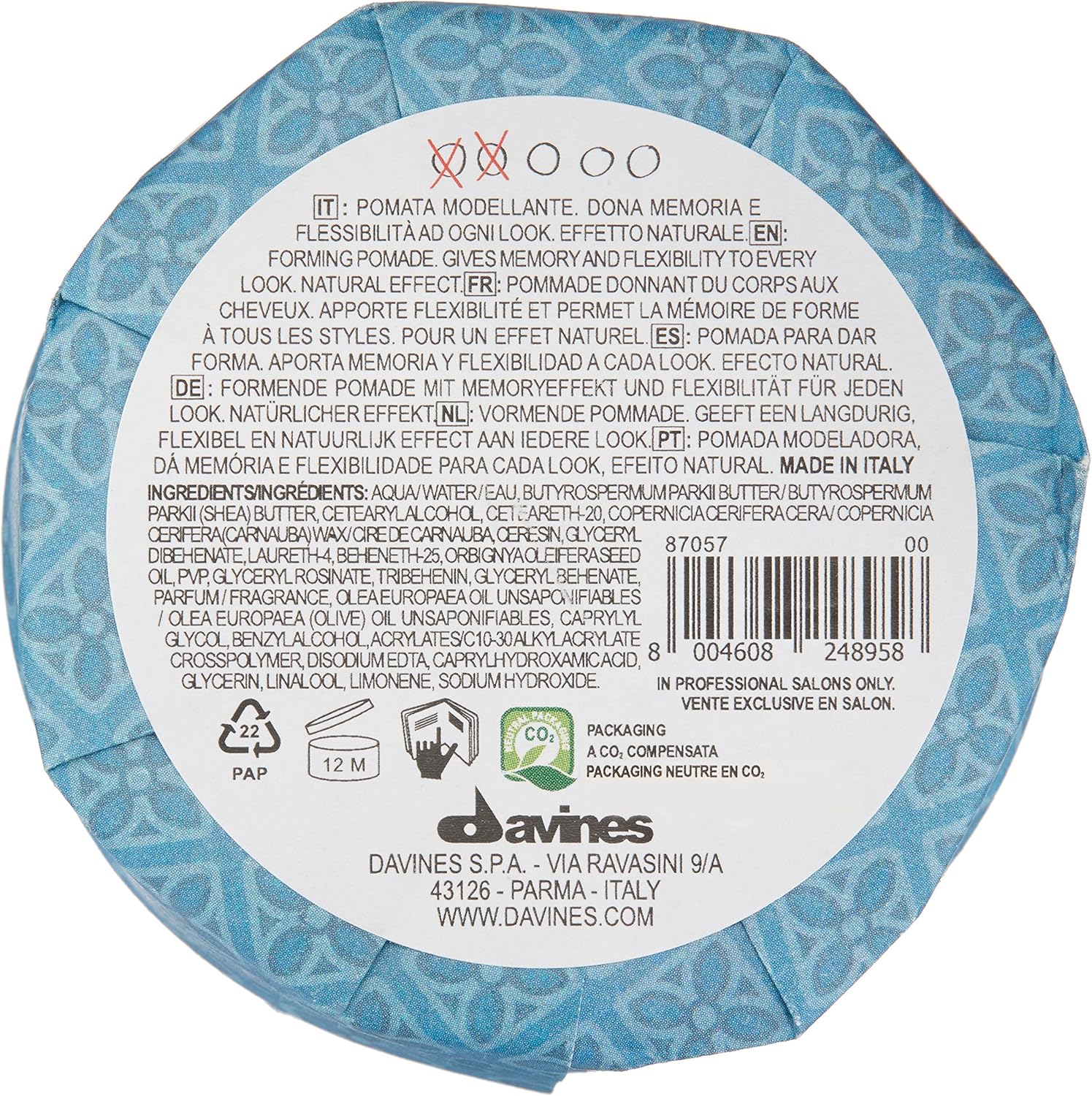 Davines Forming Pomade 75 ml, 75 ml (Pack of 1) - Image 4