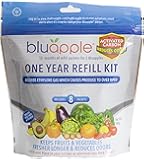 Bluapple with Activated Carbon One-Year Refill Kit