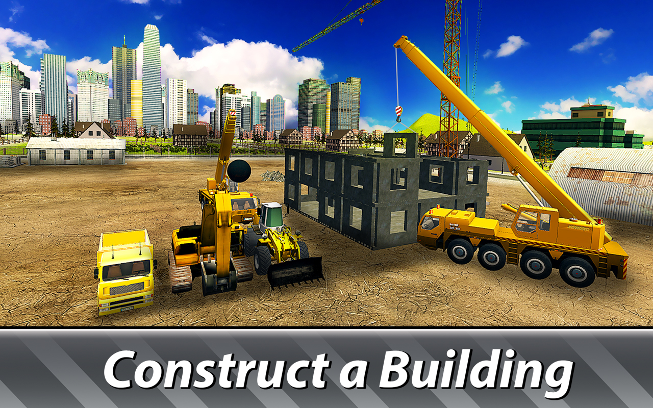 Construction Trucks Driving Simulator