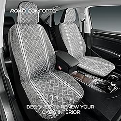 Road Comforts Baja Blanket Seat Covers Gray Diamond