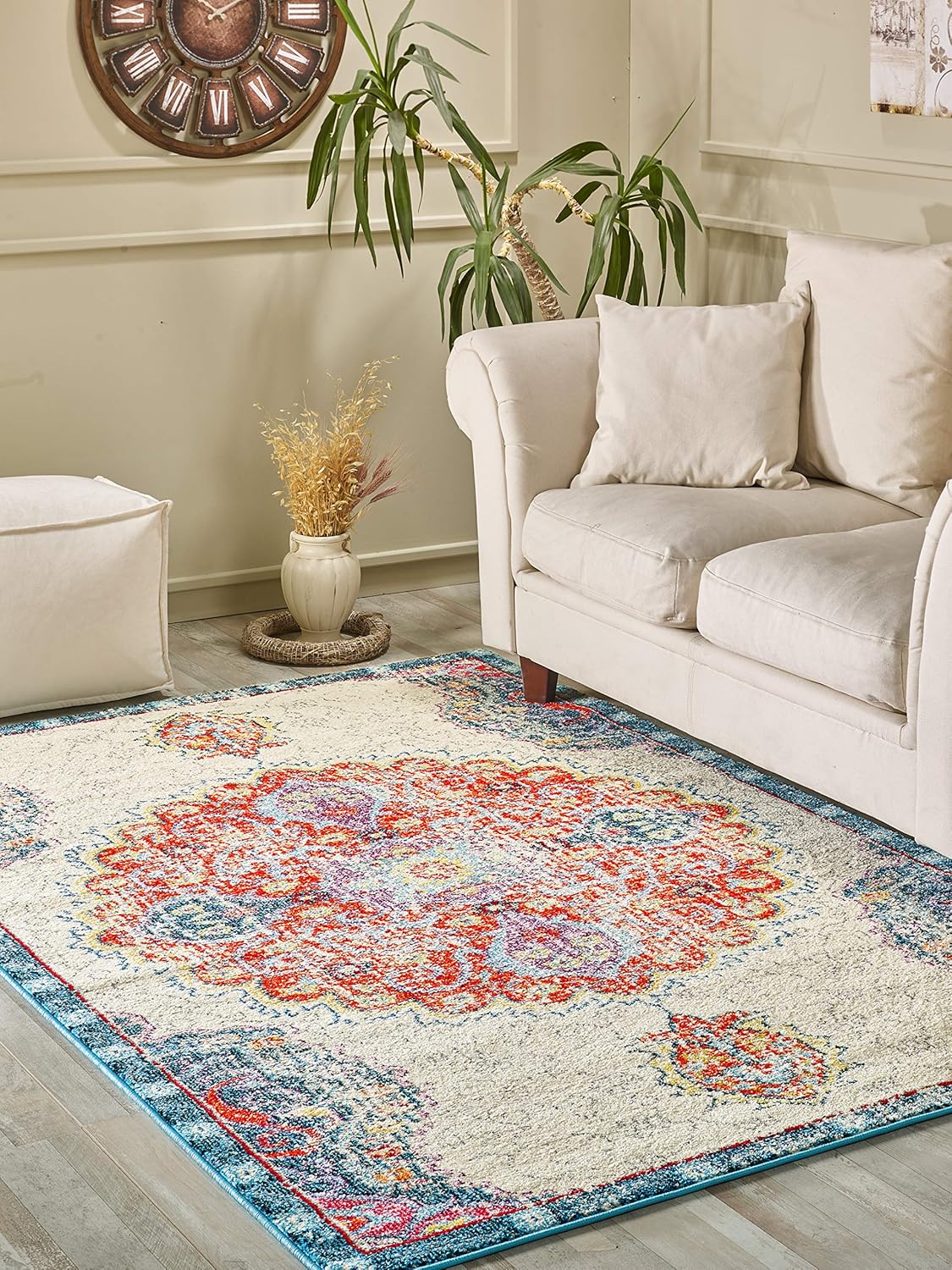 Best living room rugs 10×12 clearance blue grey