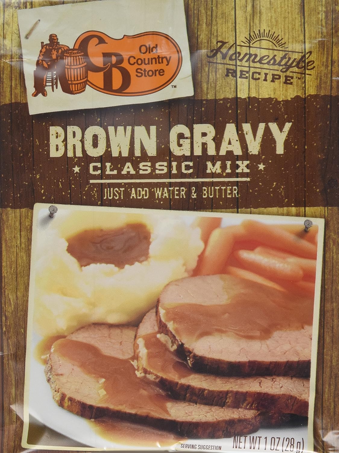CB Old Country Store Classic Mix, Brown Gravy, 1Ounce