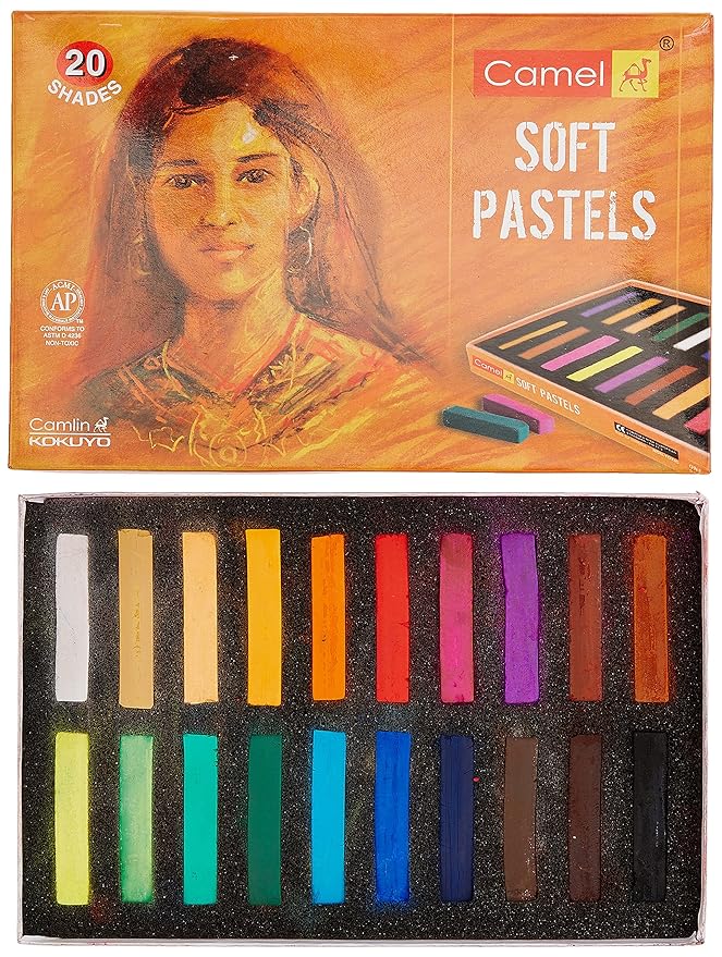 Camel 20-Shade Soft Pastel Set